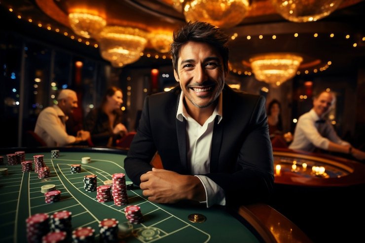 Antarmuka pemilihan meja live dealer